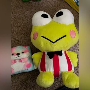 Bright Yellow Plush Toy with Cute Expressions